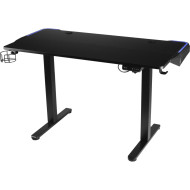 Компьютерный стол с электрорегулировкой высоты BARSKY StandUp Game RGB-LED Black (BST-01LED)
