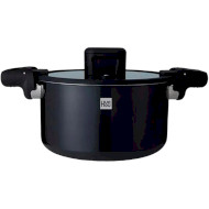 Скороварка XIAOMI HUOHOU Stainless Steel Enamel Micro Pressure Cooker Black 6л