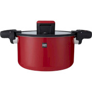 Скороварка XIAOMI HUOHOU Stainless Steel Enamel Micro Pressure Cooker Red 6л