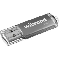 Флэшка WIBRAND Cougar USB2.0 16GB Silver