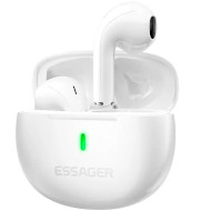 Наушники ESSAGER TWS Bluetooth Earphones White