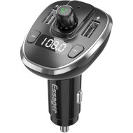 FM-трансмиттер ESSAGER Dynamic Bluetooth MP3 Car Charger Silver