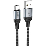 Кабель HOCO X102 Fresh USB-A to Type-C 1м Black