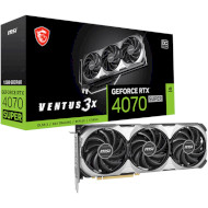 Видеокарта MSI GeForce RTX 4070 Super 12G Ventus 3X OC