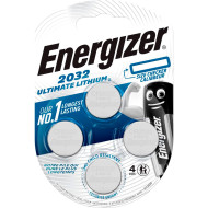 Батарейка ENERGIZER Ultimate Lithium CR2032 4шт/уп (E301319200)