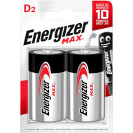 Батарейка ENERGIZER Max D 2шт/уп (6443173)