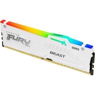 Модуль памяти KINGSTON FURY Beast RGB EXPO DDR5 6400MHz 16GB White (KF564C32BWEA-16)