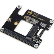 Плата расширения WAVESHARE PCIe to M.2 HAT+ for Pi 5 (26583)