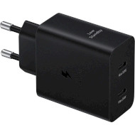 Зарядное устройство SAMSUNG EP-T5020X 50W PD Power Adapter Black w/Type-C to Type-C cable (EP-T5020XBEGEU)