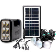 Фонарь переносной GD LITE GD-8017A + Solar Black