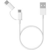 Кабель ZMI AL501 2-in-1 USB to Type-C/Micro-USB 1м White