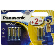 Батарейка PANASONIC Evolta AAA 6шт/уп (LR03EGE/6B2F)