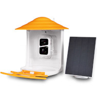 Умная кормушка для птиц Smart Bird Feeder with W-iFi Camera and Solar Panel