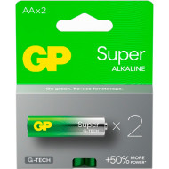 Батарейка GP Super AA 2шт/уп (15A21-SB2/4891199216732)