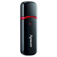 Флэшка APACER AH333 USB2.0 64GB Black (AP64GAH333B-1)