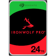 Жёсткий диск 3.5" SEAGATE IronWolf Pro 24TB SATA/512MB (ST24000NT002)