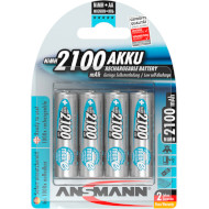 Аккумулятор ANSMANN AA 2100mAh maxE 4шт/уп (5035052)