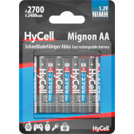 Аккумулятор ANSMANN AA 2700mAh HyCell 4шт/уп (5030682)