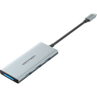 Порт-репликатор VENTION 7-in-1 USB-C to HDMI/USB3.0x3/SD/TF/PD (TOPHB)