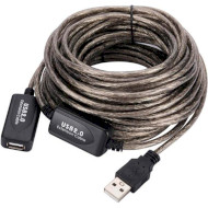 Кабель-удлинитель CABLEXPERT USB 2.0 AM/AF 30м Black (B01058)