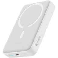 Повербанк MagSafe BASEUS Magnetic Mini Wireless Fast Charge Power Bank 30W 10000mAh White (P10022105212-01 (PPCX110002\PPCXM1030))