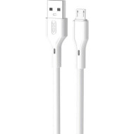 Кабель XO NB230 USB-A to Micro-USB 1м White