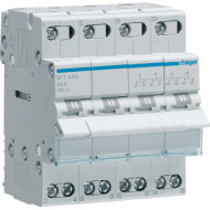 Переключатель ввода резерва I-0-II HAGER SFT440 3p+N, 40А