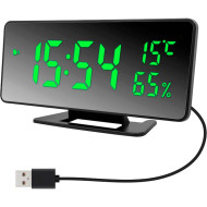 Часы настольные VST 888 (Green LED)
