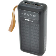 Повербанк с солнечной батареей ACL PW-61 30000mAh Black