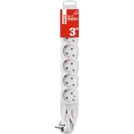 Удлинитель EMOS P0623R White, 6 розеток, 3м