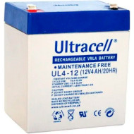 Аккумуляторная батарея ULTRACELL UL4-12 (12В, 4Ач)