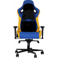 Кресло геймерское GT RACER X-0724 Blue/Yellow