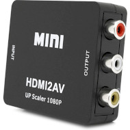 Конвертер видеосигнала VOLTRONIC HDMI to AV Black (YT-CM-HDMI/AV-B)