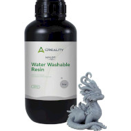 Фотополимерная резина для 3D принтера CREALITY Halot Water Washable Resin, 1кг, Gray (3302010052)