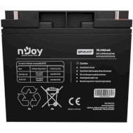 Аккумуляторная батарея NJOY GP1812CF (12В, 18Ач) (BTVACATHGTOCFCW01B)