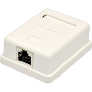 Розетка накладная EPNEW RJ-45 Cat.6 STP White (6BX-S1WHA6)