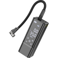 Портативный насос HOCO ZP7 Maddy Portable Smart Air Pump Black