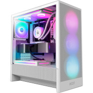 Корпус NZXT H5 Flow RGB White (CC-H52FW-R1)