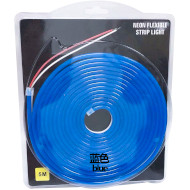 Светодиодная лента VOLTRONIC Neon Flexible Strip Light Blue 5м