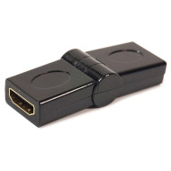 Соединитель поворотный POWERPLANT HDMI Black (KD00AS1299)