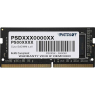 Модуль памяти PATRIOT Signature Line SO-DIMM DDR4 2666MHz 8GB (PSD48G26662S)