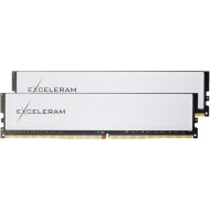 Модуль памяти EXCELERAM Black&White DDR4 3200MHz 16GB Kit 2x8GB White Sark (EBW4163222AD)