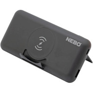 Повербанк с беспроводной зарядкой NEBO 10K Powerbank w/Kickstand and w/Wreless Charging 10000mAh (NEB-PBK-0010-G)