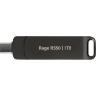 Флэшка PATRIOT Rage R550 USB/USB-C3.2 1TB Matte Black (PE1TR550DSAD)