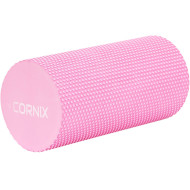 Массажный ролик CORNIX EVA+ 30x15см Pink (XR-0298)