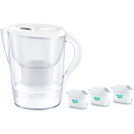Фильтр-кувшин для воды BRITA Marella XL Memo MX Pro White 3.5л + 3 картриджа (1052782)