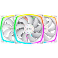 Комплект вентиляторов MONTECH AX120 PWM White 3-Pack