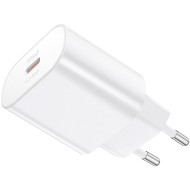 Зарядное устройство HOCO N22 Jetta 1xUSB-C, PD25W White (6931474760067)