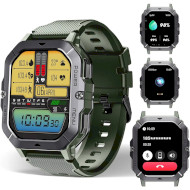 Тактические смарт-часы OUKITEL BT101 Military Smart Watch Green