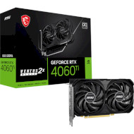 Видеокарта MSI GeForce RTX 4060 Ti 8G Ventus 2X Black E1 OC